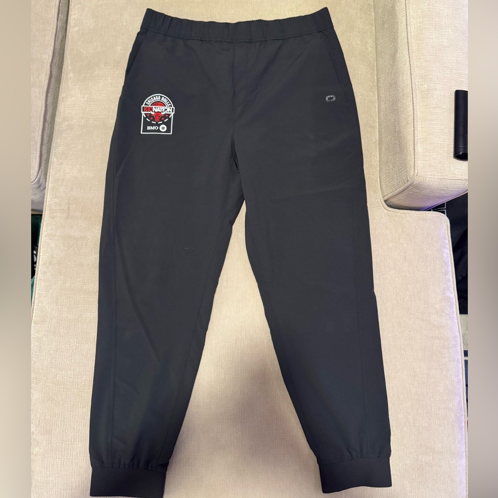 Chicago Bulls Kid Nation Coaches Pant Black Athletic Pants